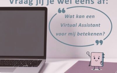 Wat kan een Virtueel Assistent voor jouw onderneming betekenen?