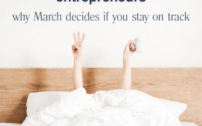 Good intentions for entrepreneurs: why March decides if you stay on track